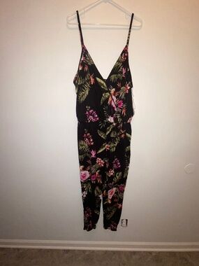 (Black Floral Jumper) Candy 2xl